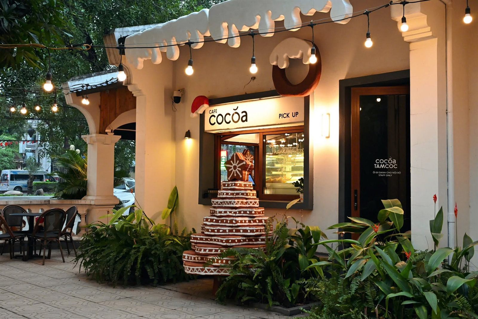COCO.A Cafe Tam Coc — mặt tiền (ảnh từ fanpage Cocoa Cafe Ninh Bình (COCO.A Cafe Tam Coc))