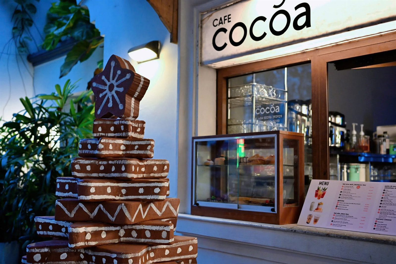 COCO.A Cafe Tam Coc — chi tiết (ảnh từ fanpage Cocoa Cafe Ninh Bình (COCO.A Cafe Tam Coc))