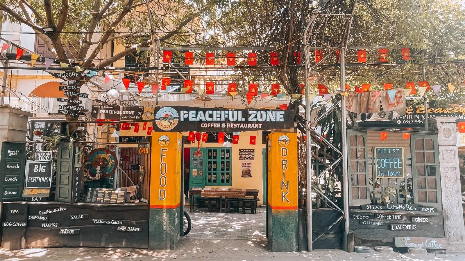 Peaceful Zone Coffee & Restaurant — không gian (ảnh từ fanpage Peaceful Zone Coffee)