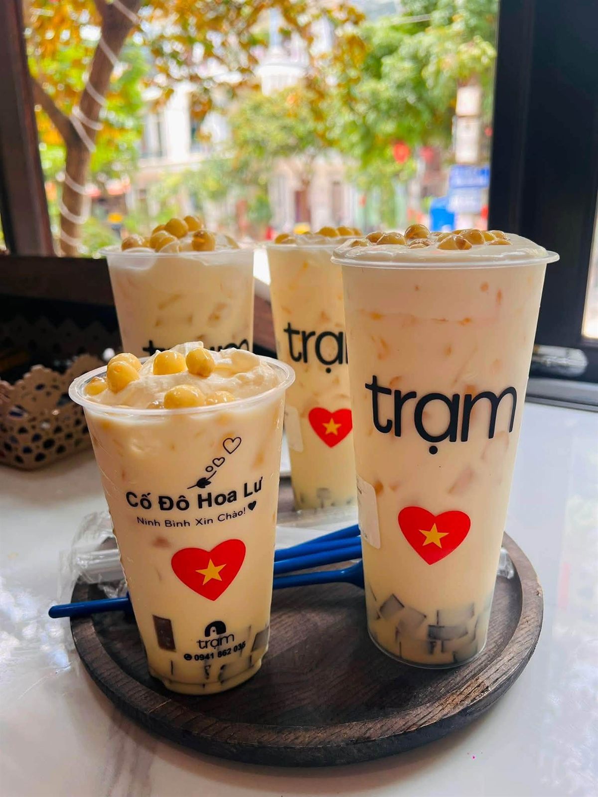 Trạm Coffee - Phố cổ Hoa Lư — góc ngồi (ảnh từ fanpage Trạm coffee - Phố Cổ Hoa Lư)